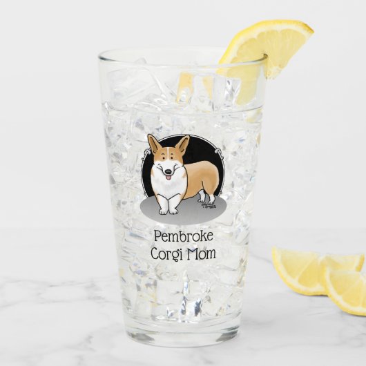 Pembroke Welsh Corgi Mama (rot 1) Hunde Mama Niedl Glas (Rückseite Ice)