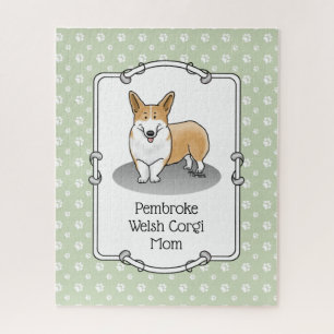 Pembroke Welsh Corgi Mama (rot 1) Hunde Mama Niedl Puzzle