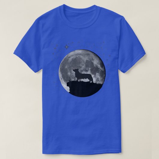Pembroke Welsh Corgi Moon1087 T-Shirt (Design vorne)