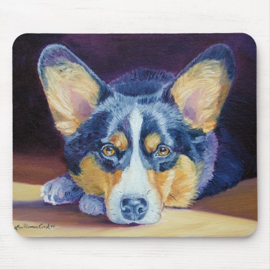 Pembroke Welsh Corgi Mousepad (Vorne)