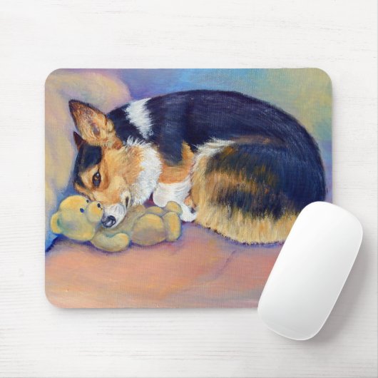 Pembroke Welsh Corgi Mousepad (Mit Mouse)