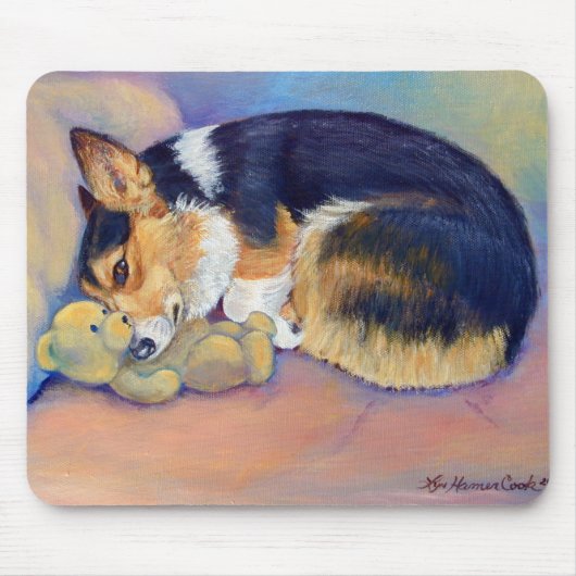 Pembroke Welsh Corgi Mousepad (Vorne)
