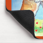 Pembroke Welsh Corgi Mousepad (Ecke)
