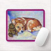 Pembroke Welsh Corgi Mousepad (Mit Mouse)