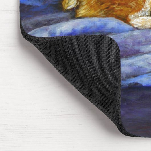 Pembroke Welsh Corgi Mousepad (Ecke)