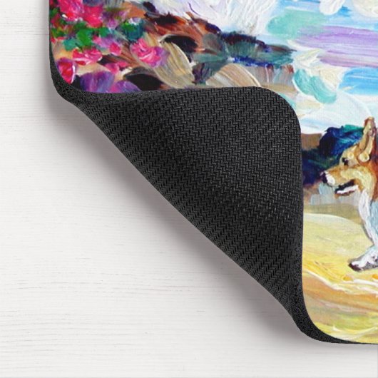 Pembroke Welsh Corgi Mousepad (Ecke)