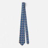 Pembroke Welsh Corgi Neck Tie Krawatte (Vorderseite)