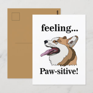 Pembroke Welsh Corgi Niedlich Dog Postkarte