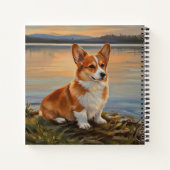 Pembroke Welsh Corgi Notizblock (Rückseite)