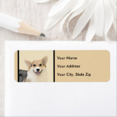 Pembroke Welsh Corgi Painting - Original Dog Art (Insitu)