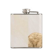 Pembroke Welsh Corgi Painting - Original Dog Art Flachmann (Rückseite)