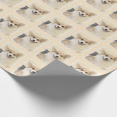 Pembroke Welsh Corgi Painting - Original Dog Art Geschenkpapier (Ecke)