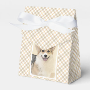 Pembroke Welsh Corgi Painting - Original Dog Art Geschenkschachtel