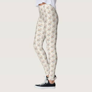 Pembroke Welsh Corgi Painting - Original Dog Art Leggings