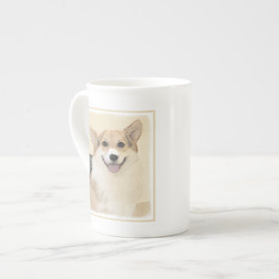 Pembroke Welsh Corgi Painting - Original Dog Art Porzellantasse