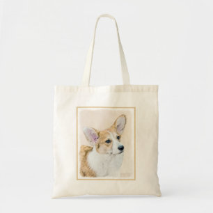 Pembroke Welsh Corgi Painting - Original Dog Art Tragetasche