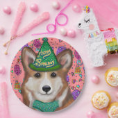 PEMBROKE WELSH CORGI PAPPTELLER (Party)