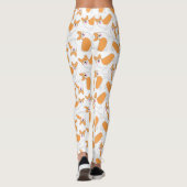 Pembroke Welsh Corgi Pattern Leggings (Rückseite)