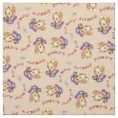 Pembroke Welsh Corgi Pirate Stoff (Muster)