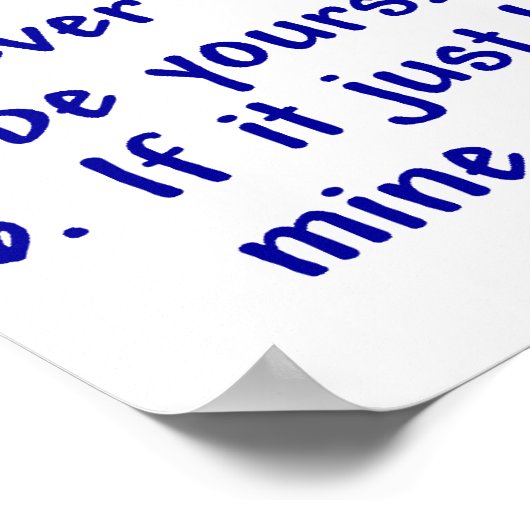 PEMBROKE WELSH CORGI PL2 POSTER (Ecke)