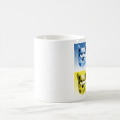 Pembroke Welsh Corgi Pop Art Kaffeetasse (Mittel)