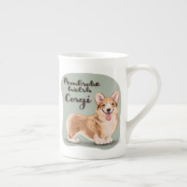 Pembroke Welsh Corgi Porzellantasse