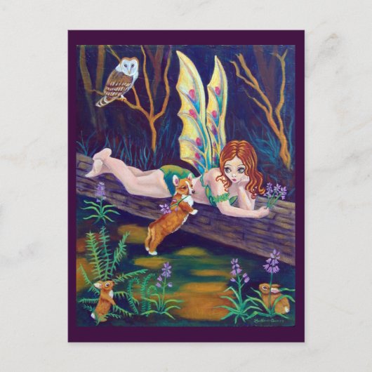 Pembroke Welsh Corgi Postcards Postkarte (Vorderseite)