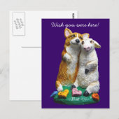 Pembroke Welsh Corgi Postcards Postkarte (Vorne/Hinten)
