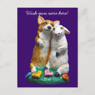 Pembroke Welsh Corgi Postcards Postkarte