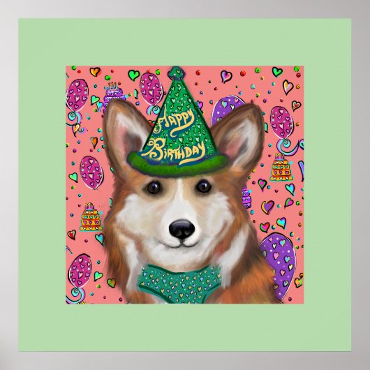 PEMBROKE WELSH CORGI POSTER (Vorne)
