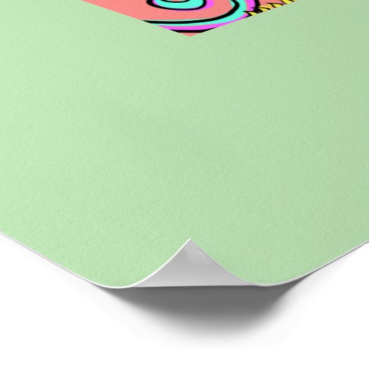 PEMBROKE WELSH CORGI POSTER (Ecke)