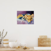 Pembroke Welsh Corgi Poster Print (Küche)