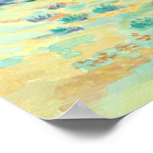 Pembroke Welsh Corgi Poster Print (Ecke)