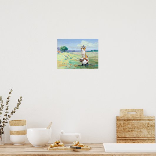 Pembroke Welsh Corgi Poster Print (Küche)