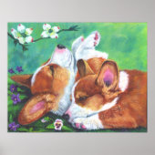 Pembroke Welsh Corgi Poster PRINT (Vorne)