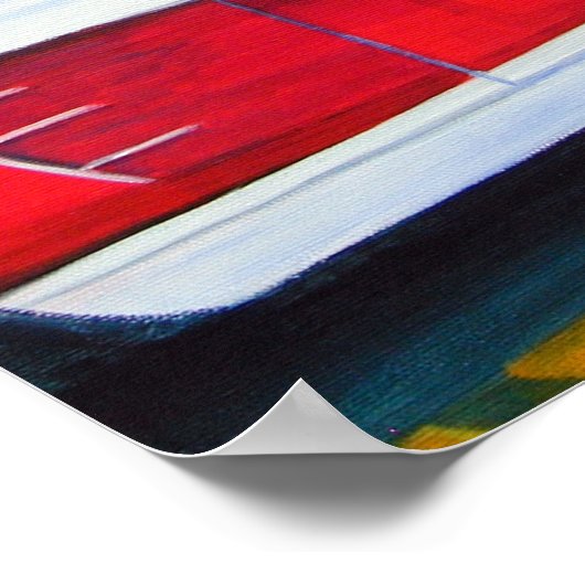 Pembroke Welsh Corgi Poster Print (Ecke)