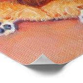 Pembroke Welsh Corgi Poster PRINT (Ecke)