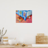 Pembroke Welsh Corgi Poster PRINT (Küche)