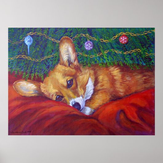 Pembroke Welsh Corgi Poster PRINT (Vorne)