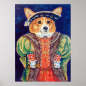 Pembroke Welsh Corgi Poster Print (Vorne)