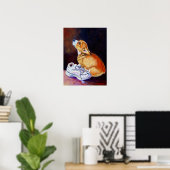Pembroke Welsh Corgi Poster Print (Heimbüro)