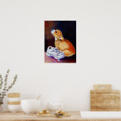 Pembroke Welsh Corgi Poster Print (Küche)
