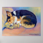 Pembroke Welsh Corgi Poster Print (Vorne)