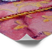 Pembroke Welsh Corgi Print Poster (Ecke)