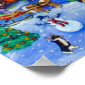 Pembroke Welsh Corgi Print Poster (Ecke)