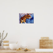 Pembroke Welsh Corgi Print Poster (Küche)