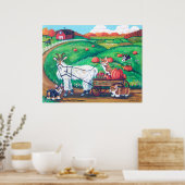 Pembroke Welsh Corgi Print Poster (Küche)