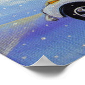 Pembroke Welsh Corgi Print Poster (Ecke)