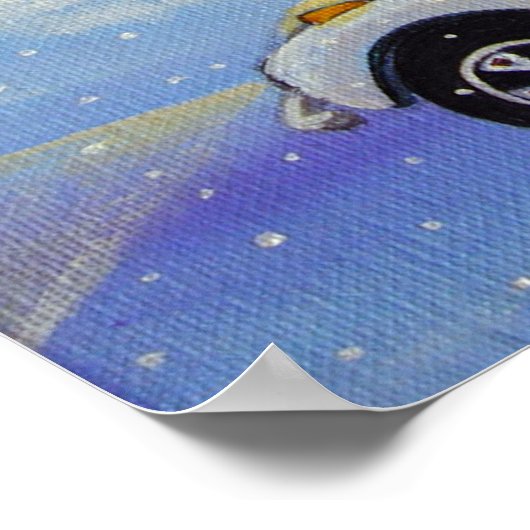 Pembroke Welsh Corgi Print Poster (Ecke)