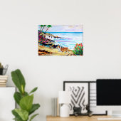 Pembroke Welsh Corgi Print Poster (Heimbüro)